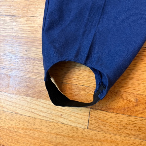 Vintage Navy Stirrup Pants w/ Belt – NWT - Picture 7 of 10